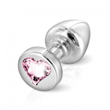 Rosebud cristal swarovsky en forme de coeur
