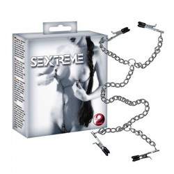 Pinces à seins et à lèvres vaginales Sextreme