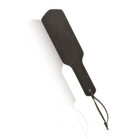 Tapette en cuir noir