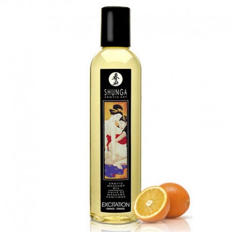 Huile de Massage Erotique - Excitation Orange