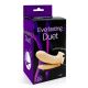 Double gode ceinture creux unisexe