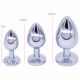 Kit 3 Rosebud cristal small medium et large