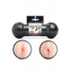 Masturbateur Double Pumped Black Anal et Vaginal