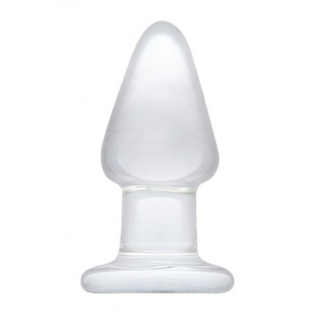 Glossy Back Soft - Gode Anal Plug en verre 