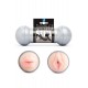 Masturbateur Double Pumped métal Vaginal et Oral