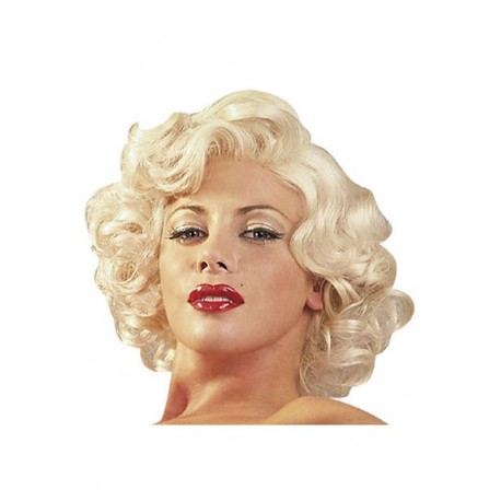 Perruque synthétique Marylin blonde
