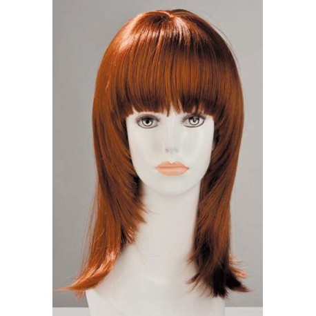 Perruque Salomé rousse