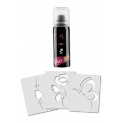 Tatouage temporaire comestible - Chocolat