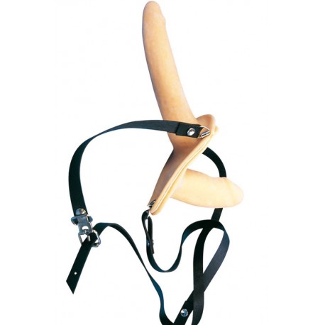 Double gode ceinture latex