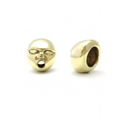 Helmet Thimble en bronze by Julian Snelling