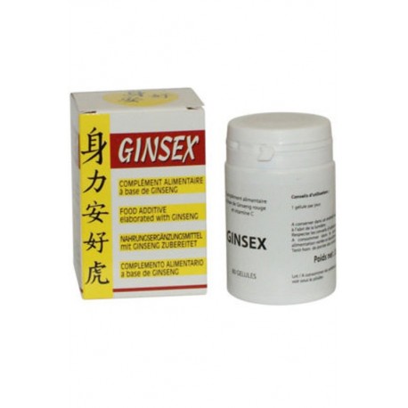 Gélules stimulantes à base de Ginseng
