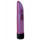Mini vibromasseur transparent mauve