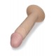 Gode ventouse réaliste - 17cm