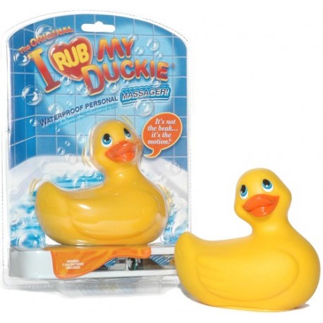 Mini canard vibrant jaune ( Modèle de voyage)