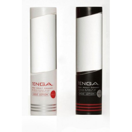 Lot de 2 gels lubrifiant Tenga noir et blanc