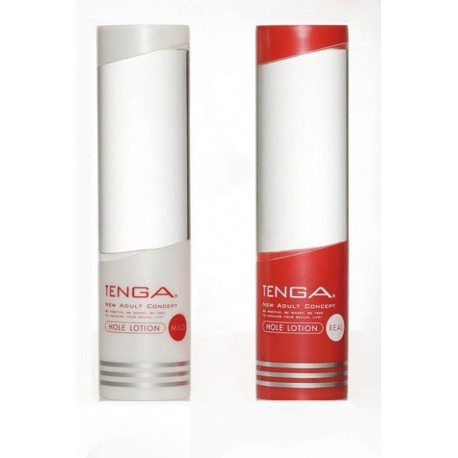 Lot de 2 gels lubrifiants Tenga rouge et blanc