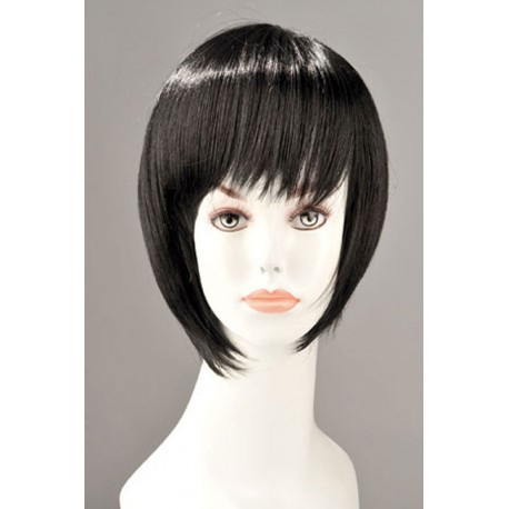Perruque bérangere brune