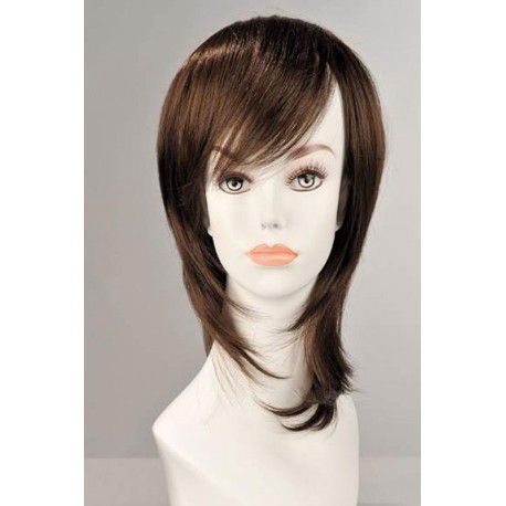 Perruque Zoé chatain