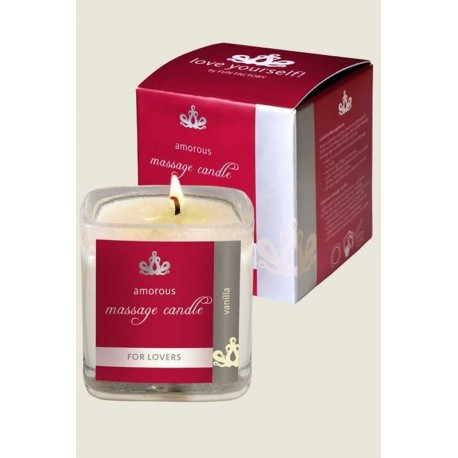 Bougie d’amour de massage Vanille