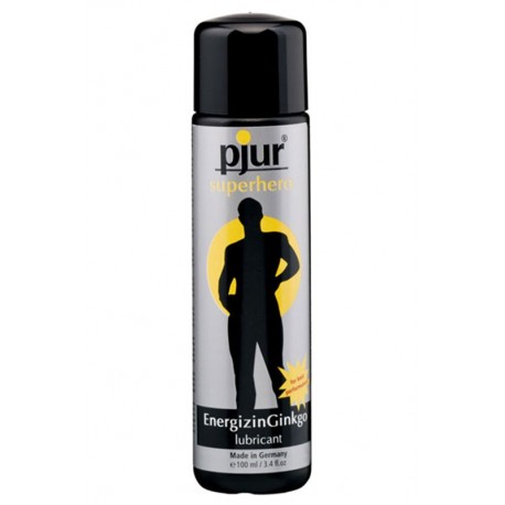 Pjur Superhero Ginkgo 100 ml - Lubrifiant stimulant pour homme