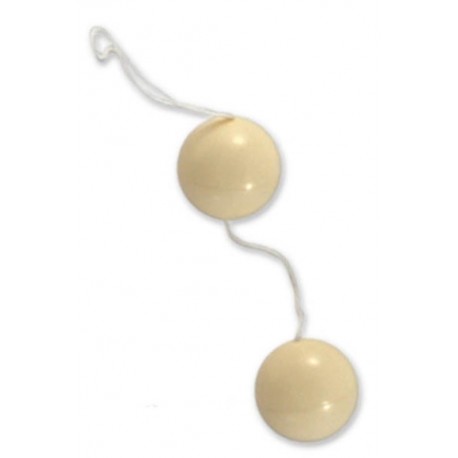 Boules de geisha ivoire